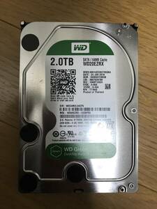 Western Digital WD20EZRX 2TB 3.5inch HDD 動作確認済 正常判定 使用時間266時間