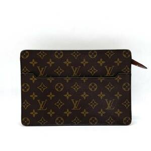 1円 LOUIS VUITTON ルイヴィトン モノグラム ポシェットオム クラッチバッグ セカンドバッグ M51795