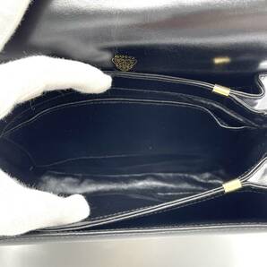 1円 極美品 GUCCI オールドグッチ カーフレザー 2way ショルダーバッグ インターロッキングG ゴールド金具の画像8