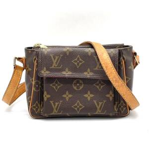 1円 良品 LOUIS VUITTON ルイヴィトン モノグラム ヴィバシテPM ショルダーバッグ M51165