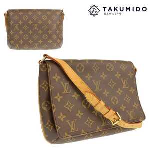 ルイヴィトン LOUISVUITTON ショルダーバッグ ミュゼットタンゴ ショートショルダー M51257 モノグラム ブラウン 中古A 276890