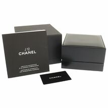 代引き不可 シャネル CHANEL レディース腕時計 J12 XS クオーツ H5235 ダイヤモンド ブラック文字盤 ブラックセラミック 中古A 276987_画像10