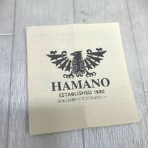 保管品 未使用 タグ付き HAMANO ESTABLISHED1880 濱野 ハマノ エナメル トート バッグ 黒 ブラック 汚れあり_画像10