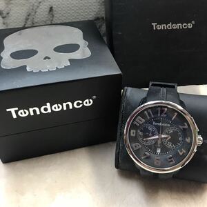 保管品 テンデンス TENDENCE 02046013 腕時計 稼働品◎ メンズ