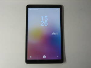 送料 230円： docomo dtab Compact d-42A ネイビー（Android タブレット）