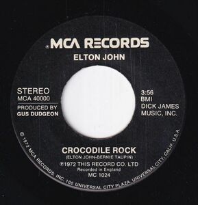 Elton John - Crocodile Rock / Elderberry Wine (A) RP-CL011