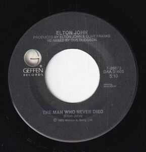 Elton John - Wrap Her Up / The Man Who Never Died (B) RP-CL015