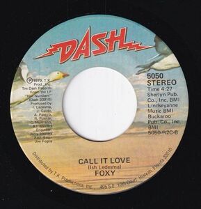 Foxy - Hot Number / Call It Love (A) SF-CL100