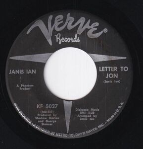 Janis Ian - Society's Child (Baby I've Been Thinking) / Letter To Jon (A) FC-CN084