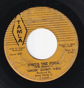 Singin Sammy Ward - Who's The Fool / That Child Is Really Wild (C) SF-CL155