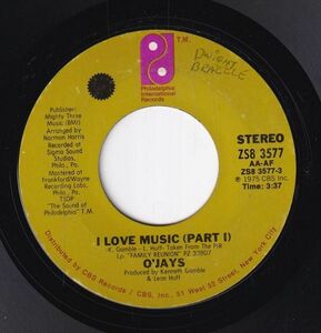 The O'Jays - I Love Music (Part I) / (Part II) (A) SF-CL042