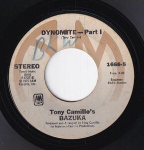 Tony Camillo's Bazuka - Dynomite Pt.1 / Pt.2 (B) SF-CL029