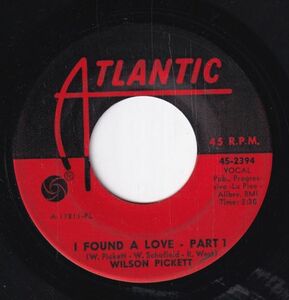 Wilson Pickett - I Found A Love Pt.1 / Pt.2 (C) SF-CL165