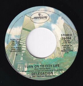 Delegation - In Love's Time / Turn On To City Life (A) SF-CL420