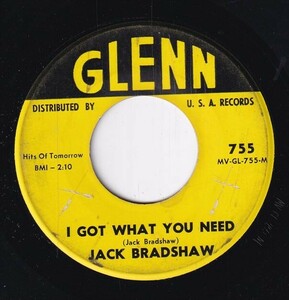 Jack Bradshaw - You Hurt Me / I Got What You Need (B) FC-CM056