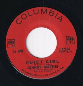 Johnny Mathis - What Will Mary Say / Quiet Girl (A) RP-CL414