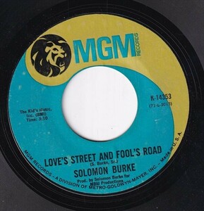 Solomon Burke - I Got To Tell It / Love's Street And Fool's Road (B) SF-CM181