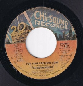 The Impressions - For Your Precious Love / Your Mine (C) SF-CM147