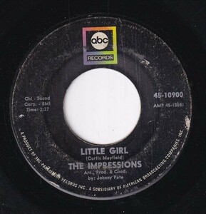 The Impressions - Little Girl / You Always Hurt Me (C) SF-CM172