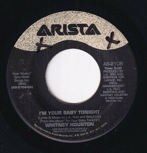 Whitney Houston - I'm Your Baby Tonight / I'm Knockin' (B) SF-CM023