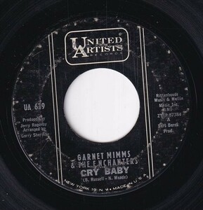 Garnet Mimms & The Enchanters - Cry Baby / Don't Change Your Heart (B) SF-CN445