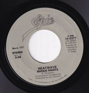 Heatwave - Boogie Nights / Always And Forever (A) SF-CL408