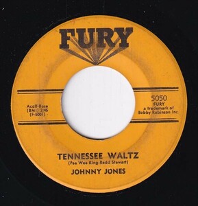 Johnny Jones - Tennessee Waltz / I Find No Fault (In My Baby's Love) (B) SF-CN472