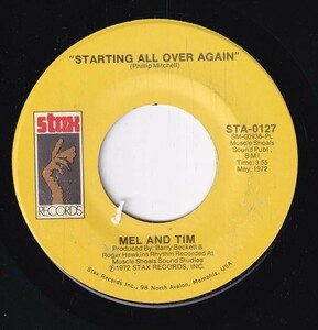 Mel And Tim - Starting All Over Again / It Hurts To Want It So Bad (A) SF-CN546