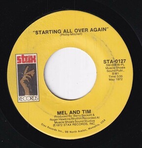 Mel And Tim - Starting All Over Again / It Hurts To Want It So Bad (A) SF-CN611