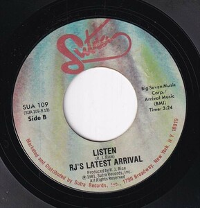 RJ's Latest Arrival - Body Snatcher / Listen (B) SF-CN454