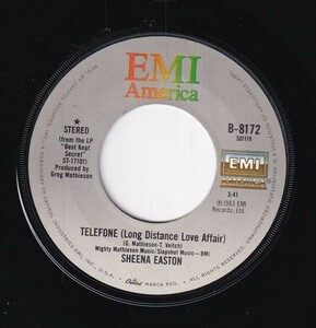 Sheena Easton - Telefone (Long Distance Love Affair) / Wish You Were Here Tonight (A) SF-CN357