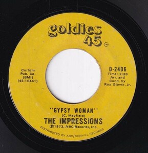 The Impressions - Gypsy Woman / It's All Right (B) SF-CN674