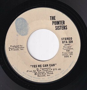 The Pointer Sisters - Yes We Can Can / Jada (A) SF-CN671