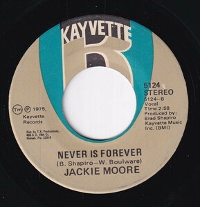Jackie Moore - Puttin' It Down To You / Never Is Forever (A) SF-CN239