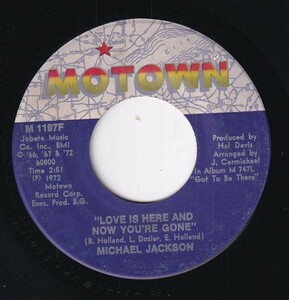 Michael Jackson - Rockin' Robin / Love Is Here And Now You're Gone (A) SF-CP123