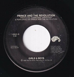 Prince And The Revolution - Girls & Boys / Anotherloverholenyohead (A) SF-CP094