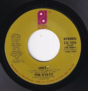 The O'Jays - Family Reunion / Unity (A) SF-CP043