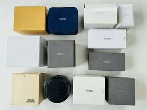 ☆1000円スタート☆　セイコー　スポーツ　他　純正化粧箱　６個セット　　SEIKO　BOX　DOLCE