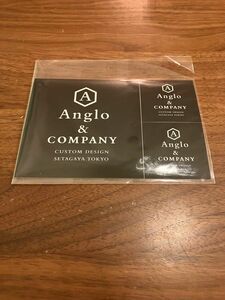 アングロ＆カンパニー　anglo&company　ステッカー