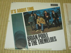 BRIAN POOLE & THE TREMELOES トレメローズ IT'S ABOUT TIME イッツ・アバウト・タイム フィリピン LP モノラル盤 MONO ジャケ裂け