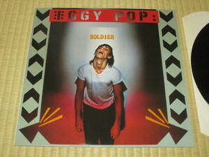 IGGY POP イギー・ポップ SOLDIER ソルジャー 西独 LP '87再発 ストゥージズ THE STOOGES 