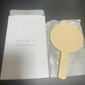 5月末処分予定 rom&nd 手鏡