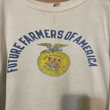 激レア 50s『CHAMPION』ランタグ「FFA」染み込みプリントスウェット チャンピオン VINTAGE ヴィンテージ ビンテージ 古着 50年代_画像2