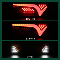 24V トラック LED テールライト ウインカー ターンシグナル ダイナミック リア ブレーキ ライト ランプ トレーラー_画像4