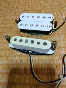 Squier CYCLONE ピックアップセット コントロールプレート付き スクワイヤー サイクロン 