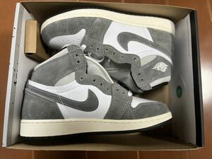 Nike GS Air Jordan 1 Retro High OG Black and Smoke Greyナイキ GS エアジョーダン1 レトロ ハイ OG ブラック アンド スモークグレー