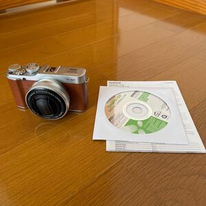 【水没品ジャンク】富士フィルム ミラーレスデジタルカメラX-M1 + XF27mmF2.8