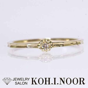  Nojess diamond 10 gold yellow gold K10YG ring 9 number NOJESS