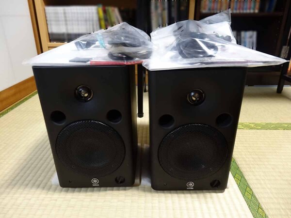 YAMAHA ヤマハ モニタースピーカー MSP5 STUDIO ペア（2個セット） 美品 送料込 即決