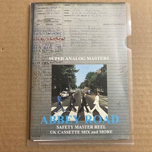  THE BEATLES ABBEY ROAD SAFETY MASTER REEL + UK Cassette Mix and More 2CD ポストカード付 SUPER ANALOG MASTERS